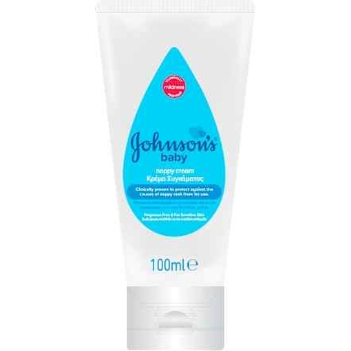 Product Johnson's Baby Protective Nappy Cream Κρέμα Αλλαγής Πάνας 100ml base image