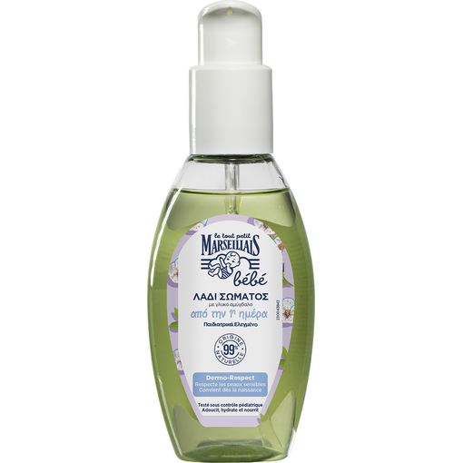 Product Le Petit Marseillais Bebe Children's Body Oil with Sweet Almond 118ml base image