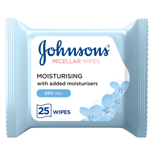 Product Johnson´s Face Care Moisturising Cleansing Wipes 25τμχ base image