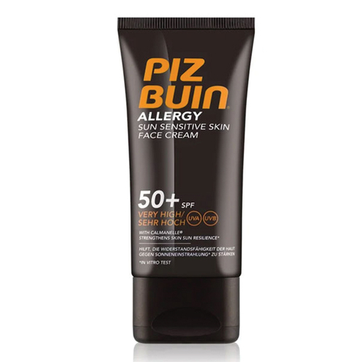 Product Piz Buin Αντηλιακή Προσώπου Sensitive Face Cream SPF50+ 50ml base image