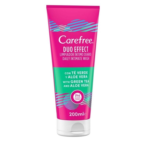 Product Carefree Duo Effect Intimate Wash Aloe Vera Tube 200ml base image