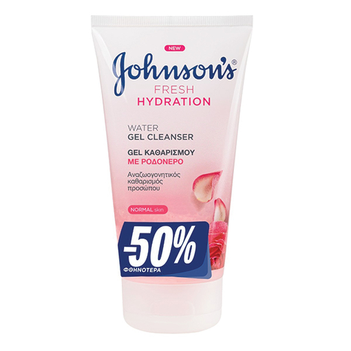 Product Johnson’s Gel Καθαρισμού Fresh Hydration με Ροδόνερο 150ml base image