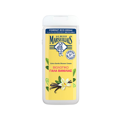 Product Le Petit Marseillais Αφρόλουτρο Vanilla Milk 650ml base image