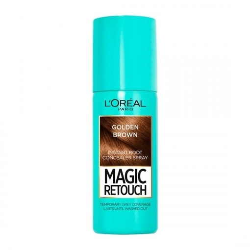 Product L'Oreal Magic Retouch Instant Root Concealer Spray 75ml | Απόχρωση 10 Golden Brown base image