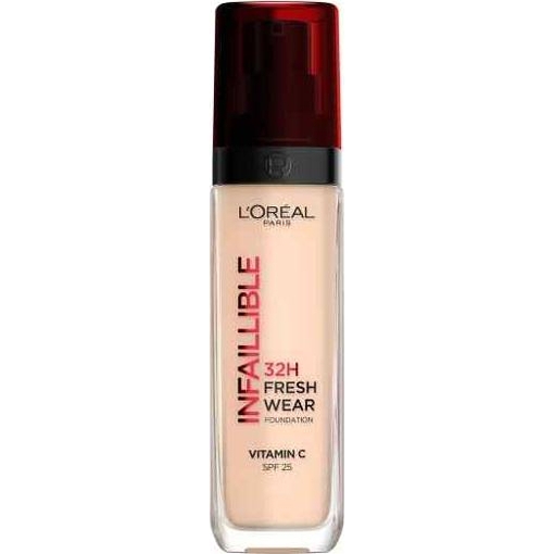 Product L'Oreal Paris Infaillible 32H Fresh Wear Foundation Make Up 30ml - 20 Ivory base image