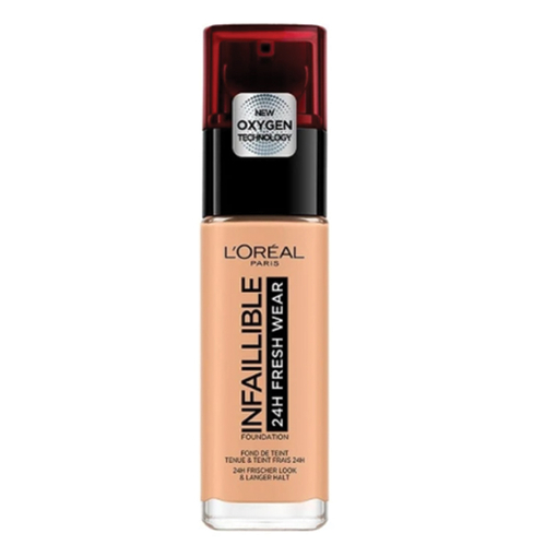 Product L'Oreal Infallible 32h Fresh Wear SPF25 Make-Up 30ml | Απόχρωση 140 Golden Beige base image