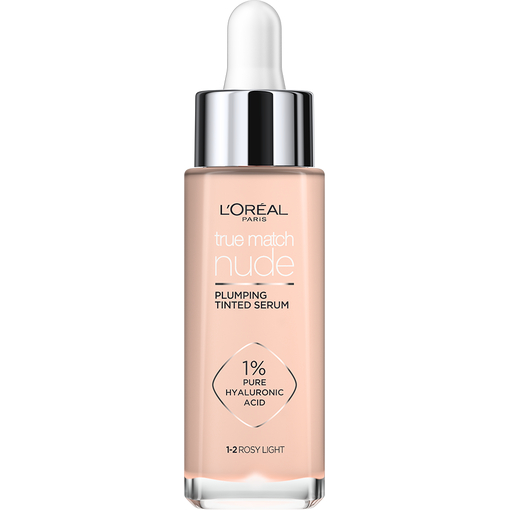 Product L'Oreal Paris True Match Nude Plumping Tinted Serum 1-2 Rosy Light Ορός Προσώπου 30ml - 1-2 Rosy Light base image