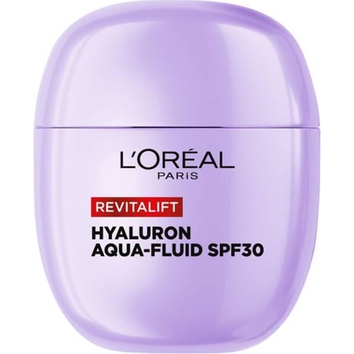 Product L'Oreal Paris Revitalift Filler Aqua-Fluid SPF30 Λεπτόρρευστη Κρέμα Προσώπου 40ml base image