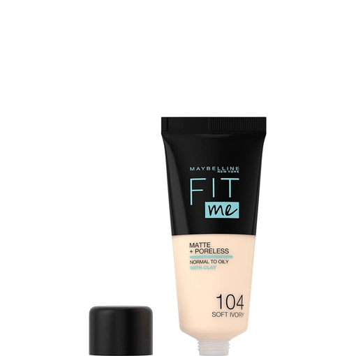 Product Maybelline Fit Me Matte Poreless Make Up 104 Soft Ivory base image