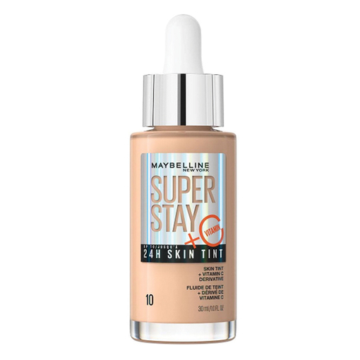 Product Maybelline Super Stay 24h Skin Tint With Vitamin C Liquid Foundation 30ml | Απόχρωση 10 base image