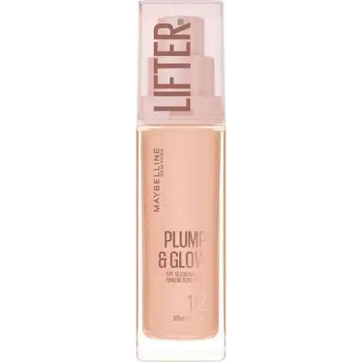 Product Maybelline Lifter Plump & Glow SPF15 Foundation Makeup 30ml - 112 base image