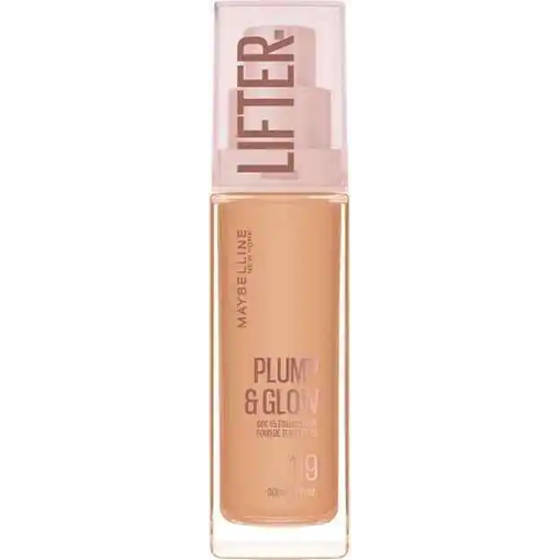 Product Maybelline Lifter Plump & Glow SPF15 Foundation Makeup 30ml - 119 base image