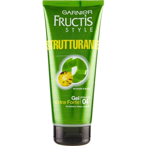 Product Garnier Fructis Style Extra Strong Gel Τζελ Μαλλιών για Δυνατό Κράτημα 200ml base image