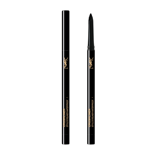 Product Yves Saint Laurent Crushliner Stylo Waterproof Long Wear 0.35g | Απόχρωση 01 Noir Intense base image