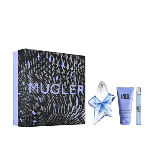 Product Thierry Mugler Γυναικείο Αρωματικό Σετ Angel Gift Set: Angel Eau De Parfum 50ml & Body Lotion 50ml & Pen Spray 10ml base image