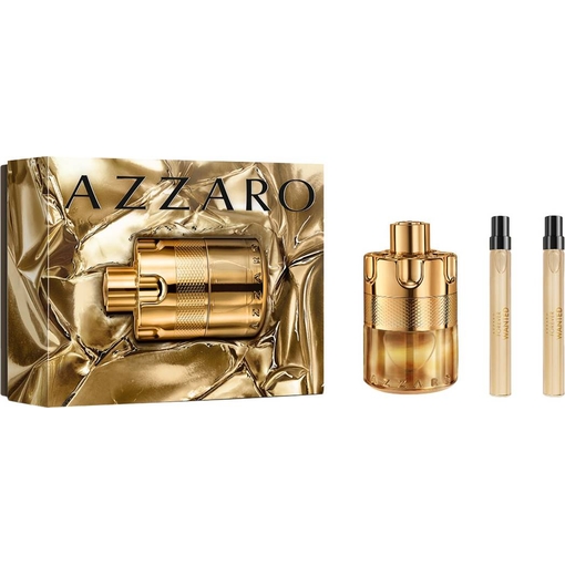Product Azzaro Wanted For Ever Elixir Ανδρικό Αρωματικό Σετ: Eau de Parfum 100ml + 2 × Travel Size 10ml base image
