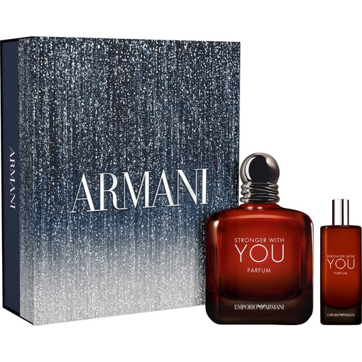 Product Armani Stronger With You Ανδρικό Αρωματικό Σετ Parfum 100ml + Travel Size 15ml base image