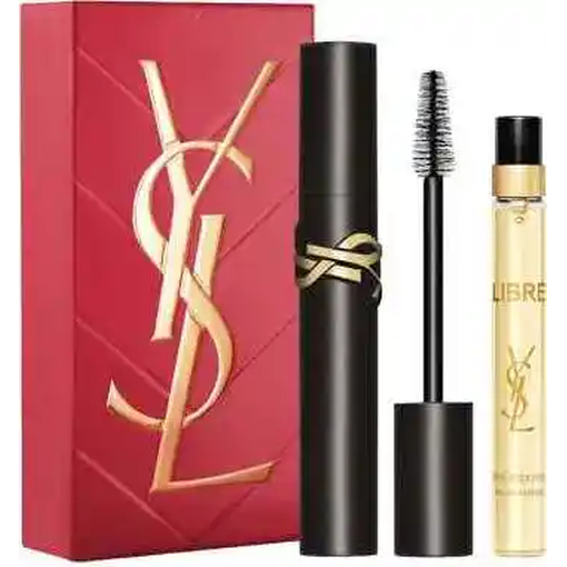 Product Yves Saint Laurent Lash Clash Σετ Μακιγιάζ Mascara 9ml - 01 Black & Libre Eau De Parfum 10ml base image
