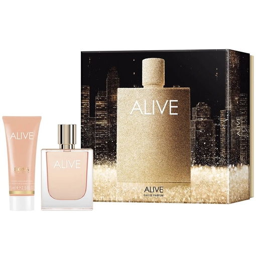 Product Hugo Boss Alive Set: Eau de Parfum 50ml + Perfumed Hand & Body Lotion 75ml base image