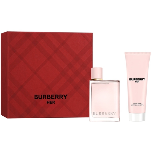 Product Burberry Women's Perfume Set Her Eau de Parfum 50ml & Body Lotion 75ml base image