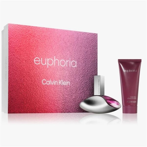 Product Calvin Klein Euphoria Eau de Parfum 50ml & Body Lotion 100ml base image