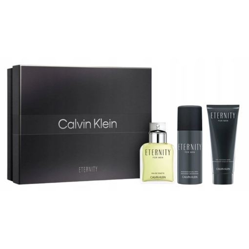Product Calvin Klein Eternity for Men Eau De Toilette Set Ανδρικό Άρωμα 100ml + Deodorant Spray 150ml + Shower Gel 100ml base image