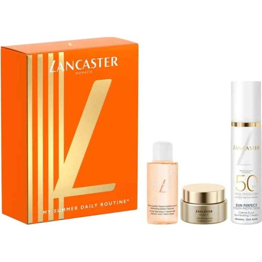 Product Lancaster Skin And Sun Set Σετ Περιποίησης Προσώπου & Αντηλιακής Προστασίας 3 Τεμάχια base image
