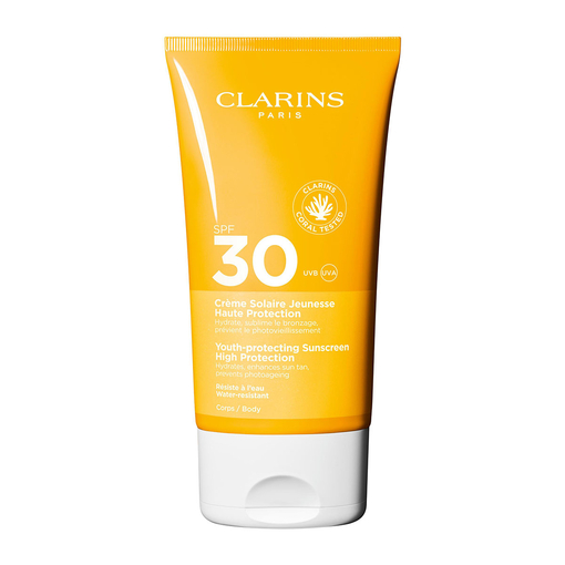 Product Clarins Sun Care Body Cream UVA/UVB SPF30 Αντηλιακή Κρέμα Σώματος 150ml base image