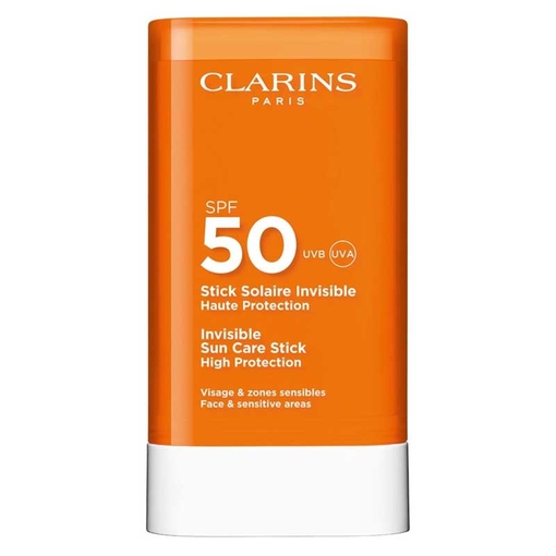 Product Clarins Invisible Sun Care Stick Αντηλιακό Stick Προσώπου & Χειλιών Πολύ Υψηλής Προστασίας SPF50+ 17gr base image