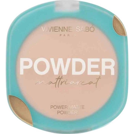 Product Vivienne Sabo Mattriarcat Power Matte Powder Πούδρα Προσώπου 11gr - 01 base image