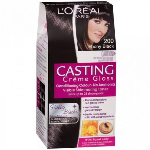 Product L’Oreal Casting Crème Gloss 48ml - No 200 Μαύρο Βινύλιο base image