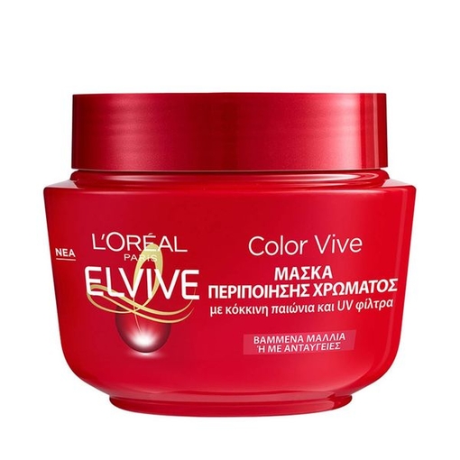 Product L'Oreal Elvive Color Vive Μάσκα Προστασίας 300ml base image