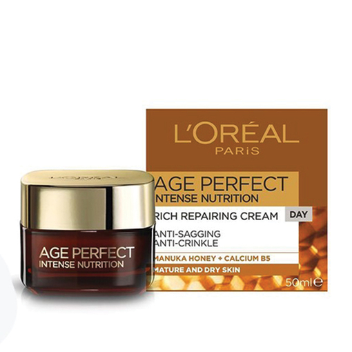 Product L'Oreal Expertise Age Re-Perfect Μέλι Μανούκα και Ασβέστιο Β5 Κρέμα Ημέρας 50ml base image