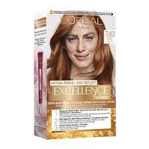 Product L'Oréal Excellence Intense Hair Color - Shade 7.43 base image