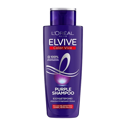 Product L'Oreal Elvive Color Vive Purple Shampoo 200ml base image