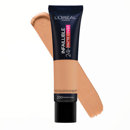 Product L'Oreal Infaillible Matte Cover Foundation 30ml - 230 Miel base image