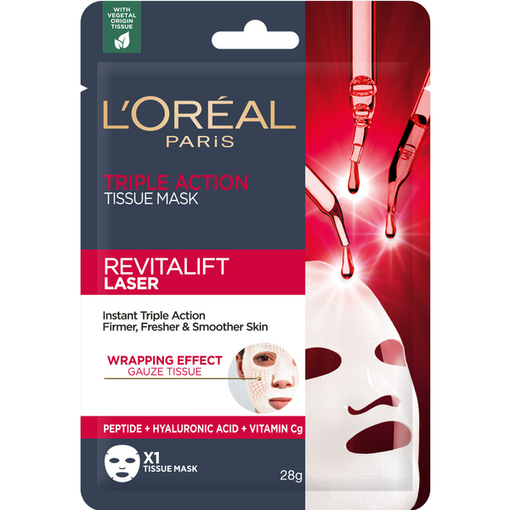 Product L'Oreal Revitalift Laser Υφασμάτινη Μάσκα Προσώπου 28g base image