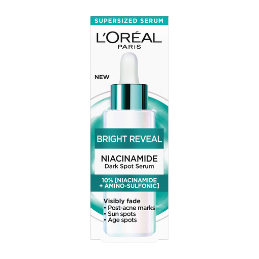 Product L'oréal Paris Bright Reveal Face Serum With Niacinamide Against Dark Spots 30ml base image