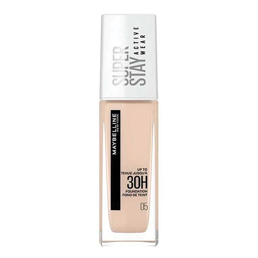 Product Maybelline Superstay 30h Full Coverage Foundation 30ml - 05 Light Beige base image