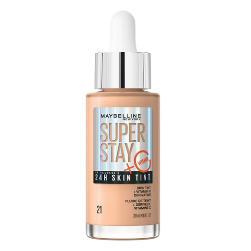 Product Maybelline Super Stay 24h Skin Tint with Vitamin C Liquid Foundation 30ml - 21 base image