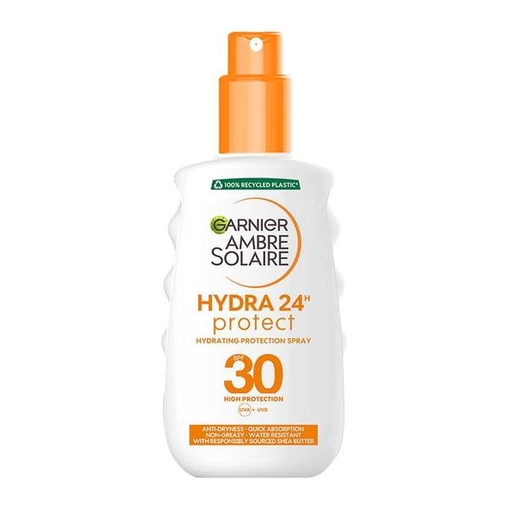 Product Garnier Ambre Solaire Hydra 24h Hydrating Protection Spray SPF30 200ml base image