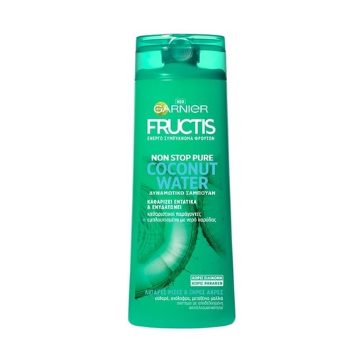 Product Garnier Fructis Coconut Water Shampoo 400ml base image