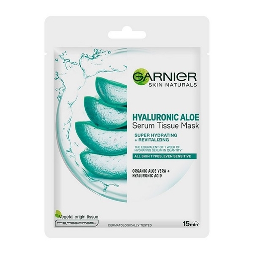 Product Garnier Hyaluronic Aloe Υφασμάτινη Μάσκα Ενυδάτωσης Προσώπου 28g base image