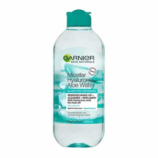 Product Garnier Micellar Hyaluronic Aloe Water for All Skin Types 400ml base image