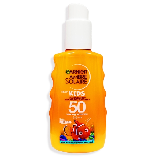 Product Garnier Ambre Solaire Kids Sun Spray Nemo SPF50 150ml base image