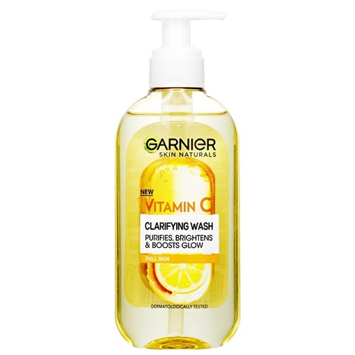 Product Garnier Skin Naturals Vitamin C Clarifying Wash Gel 200ml base image