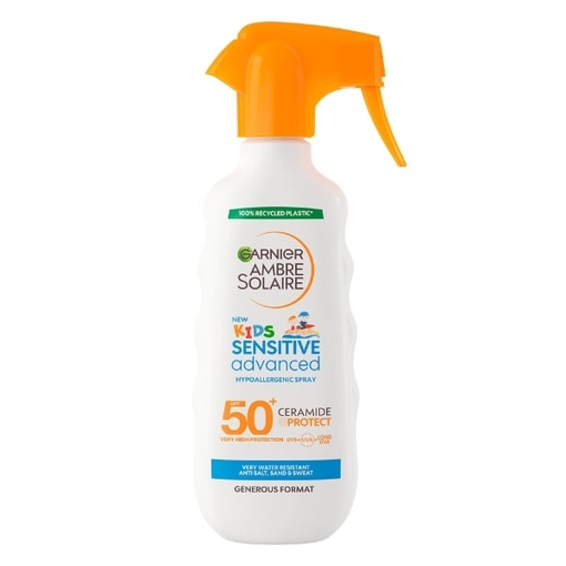 Product Garnier Ambre Solaire Kids Sun Spray Trigger Spf50+ 270ml base image