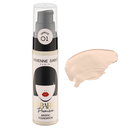 Product Vivienne Sabo Artistic Foundation Cabaret Premiere 25ml - 01 Vanilla base image