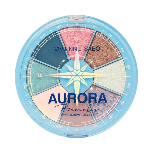 Product Vivienne Sabo Eyeshadow Palette Aurora Borealis - 01 base image