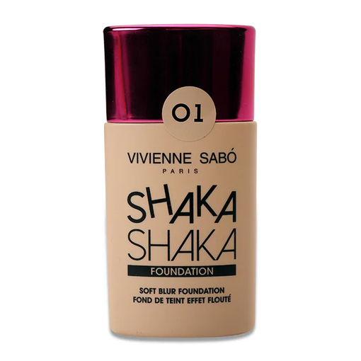 Product Vivienne Sabo Shoft Blur Foundation Shaka Shaka 01 - Light Beige base image